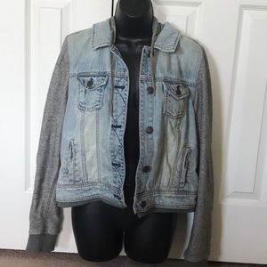 Denim Jean Hoodie
